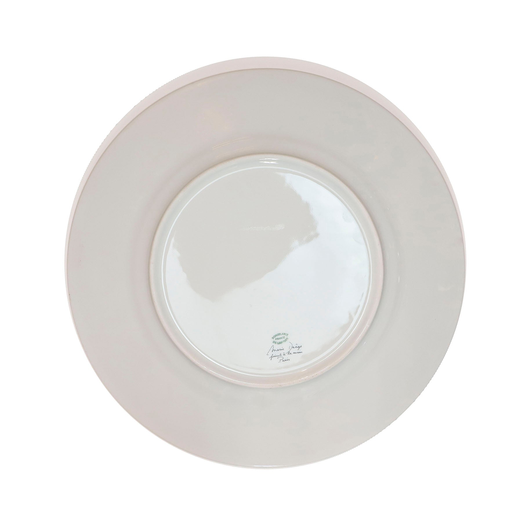 Cercle d'Ecailles - Assiette Peinte Main
